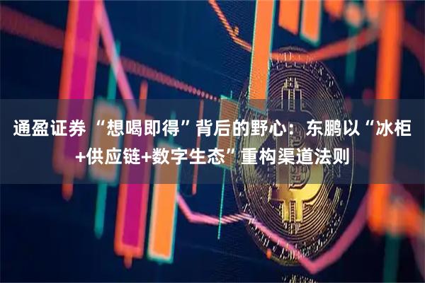 通盈证券 “想喝即得”背后的野心：东鹏以“冰柜+供应链+数字生态”重构渠道法则