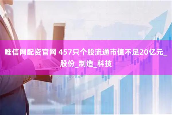 唯信网配资官网 457只个股流通市值不足20亿元_股份_制造_科技